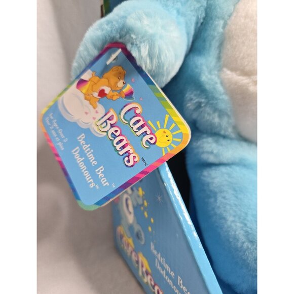 Care Bear Bedtime Vintage Plush Original Box Tag Stuffed Animal American 2002 - Picture 4 of 9